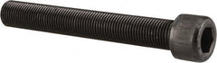 Value Collection - 9/16-18 UNF Hex Socket Drive, Socket Cap Screw - Alloy Steel, Black Oxide Finish, Partially Threaded, 4" Length Under Head - Exact Tooling