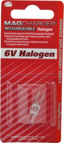 Mag-Lite - Halogen Bulb - Clear, Compatible With RE1019 Flashlights - Exact Tooling