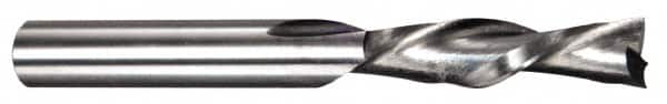 Onsrud - 7/16" Cutting Diam x 1" Length of Cut, 2 Flute, Downcut Spiral Router Bit - Uncoated, Right Hand Cut, Solid Carbide, 3" OAL x 1/2" Shank Diam, Double Edge, 30° Helix Angle - Exact Tooling
