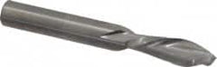 Onsrud - 3/8" Cutting Diam x 1-1/8" Length of Cut, 2 Flute, Downcut Spiral Router Bit - Uncoated, Right Hand Cut, Solid Carbide, 3" OAL x 3/8" Shank Diam, Double Edge, 30° Helix Angle - Exact Tooling