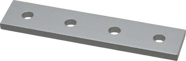 80/20 Inc. - 7/8" Wide, 4" High, Open Shelving 4 Hole Joining Strip - Aluminum, Use with Series 10 & Bolt Kit 3321 - Exact Tooling