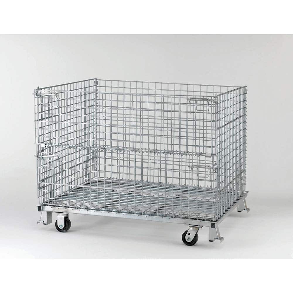 Nashville Wire - Bulk Storage Containers Container Type: Pallet Bulk Container Height (Inch): 30 - Exact Tooling