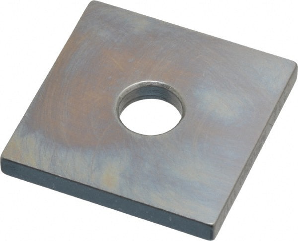 Mitutoyo - 0.112" Square Steel Gage Block - Accuracy Grade 0, Includes Certificate of Inspection - Exact Tooling