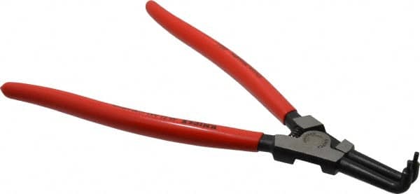 Knipex - External Retaining Ring Pliers - 12-1/2" OAL, Bent Nose - Exact Tooling