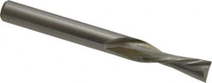 Onsrud - 5/16" Cutting Diam x 1" Length of Cut, 2 Flute, Downcut Spiral Router Bit - Uncoated, Right Hand Cut, High Speed Steel, 3" OAL x 5/16" Shank Diam, Double Edge, 19 to 32° Helix Angle - Exact Tooling