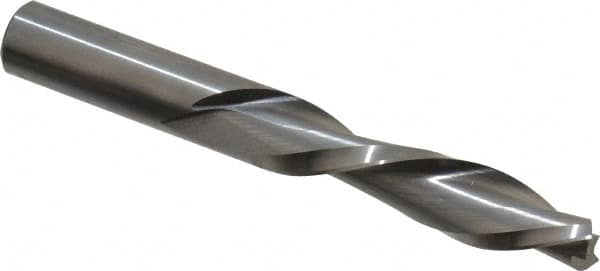 Onsrud - 1/2" Cutting Diam x 2-1/8" Length of Cut, 2 Flute, Downcut Spiral Router Bit - Uncoated, Right Hand Cut, Solid Carbide, 4" OAL x 1/2" Shank Diam, Double Edge, 30° Helix Angle - Exact Tooling