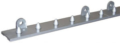 Aleco - 2Ft. Long Polymer Compound Boltless Dock Strip Door Mounting Hardware - For Use with Vinyl Strip Material Up to 12 Inches Wide - Exact Tooling