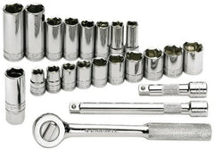 SK - 22 Piece 3/8" Drive Deep Well Socket Set - Exact Tooling
