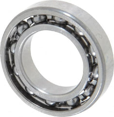 SKF - 12mm Bore Diam, 21mm OD, Open Thin Section Radial Ball Bearing - 5mm Wide, 1 Row, Round Bore, 151 Lb Static Capacity, 321 Lb Dynamic Capacity - Exact Tooling