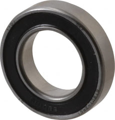SKF - 12mm Bore Diam, 21mm OD, Double Seal Thin Section Radial Ball Bearing - 5mm Wide, 1 Row, Round Bore, 151 Lb Static Capacity, 321 Lb Dynamic Capacity - Exact Tooling