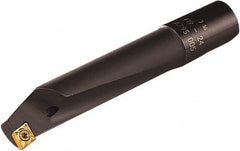 Seco - 23mm Min Bore Diam, 3mm Max Bore Depth, 6mm Shank Diam, Boring Bar - Right Hand Cut, Solid Carbide - Exact Tooling