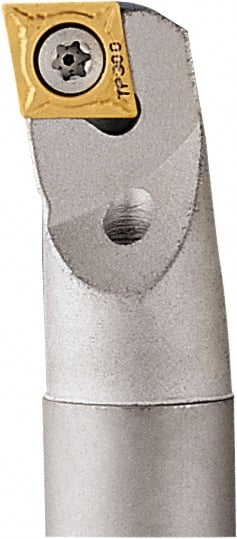 Seco - 22mm Min Bore Diam, 230mm OAL, 16mm Shank Diam, E-SCFC Indexable Boring Bar - 34mm Max Bore Depth, CC.. 09T3.. Insert, Screw Holding Method - Exact Tooling