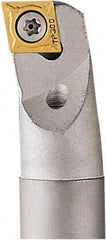 Seco - 22mm Min Bore Diam, 230mm OAL, 16mm Shank Diam, E-SCFC Indexable Boring Bar - 34mm Max Bore Depth, CC.. 09T3.. Insert, Screw Holding Method - Exact Tooling