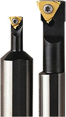 Seco - Internal Thread, Right Hand Cut, 16mm Shank Width x 14mm Shank Height Indexable Threading Toolholder - 125mm OAL, 11NR Insert Compatibility, SN Toolholder, Series Snap Tap - Exact Tooling