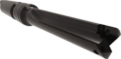 Allied Machine and Engineering - Series 1, 18mm Max Diam, 3MT Taper Shank, Straight Flute Spade Drill - 2-3/4" Max Depth, 3-7/8" Body Length, 7-3/4" OAL, Short Length, Through Coolant - Exact Tooling