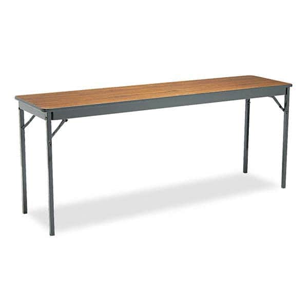 Barricks - Folding Tables Type: Rectangular Folding Table Width (Inch): 72 - Exact Tooling