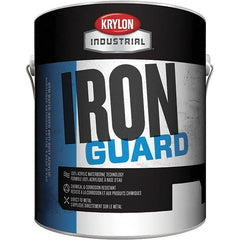 Krylon - 1 Gal Light Machine Gray Flat Finish Acrylic Enamel Paint - Exterior - Exact Tooling