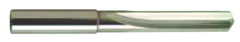 14mm Dia. - Carbide Straight Flute 4XD Drill-120Â° Point-Coolant-Bright - Exact Tooling