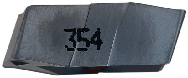 GIP 4.78E-0.55 IC354 Carbide Grooving Insert TiCN Finish, Neutral, 4.78mm Cutting Width, 2.8mm Max Depth