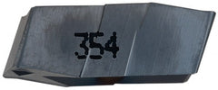 GIP 4.78E-0.55 IC354 Carbide Grooving Insert TiCN Finish, Neutral, 4.78mm Cutting Width, 2.8mm Max Depth
