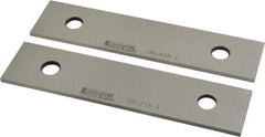 SPI - 6" Long x 1-3/8" High x 1/8" Thick, Steel Parallel - Sold as Matched Pair - Exact Tooling