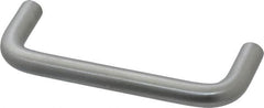 80/20 Inc. - 3.3" Long, Steel Door Handle - Steel, 3" Center to Center - Exact Tooling