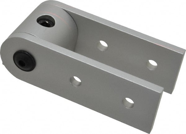 80/20 Inc. - 3" High, Open Shelving 0° 3" Arm Dynamic Pivot Assembly - Aluminum, Use with Series 15 & Bolt Kit 3320 or 3325 - Exact Tooling