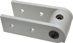 80/20 Inc. - 3" High, Open Shelving 90° 3" Arm Pivot - Aluminum, Use with Series 15 & Bolt Kit 3320 or 3325 - Exact Tooling