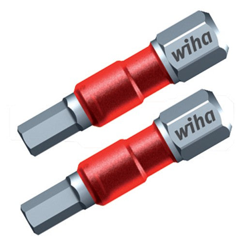 Terminator Impact Insert Bit Hex 5/32″ × 29mm (Pack of Ten, Price Per Pack) - Exact Tooling