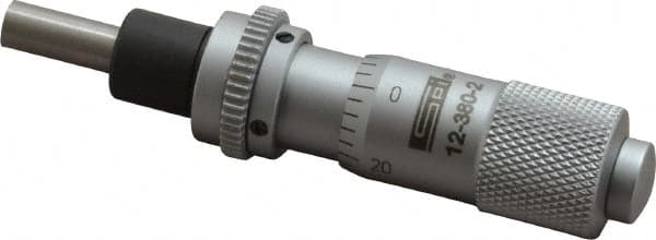SPI - 1/2 Inch, 0.51 Inch Thimble, 0.2 Inch Spindle Diameter x Mechanical Micrometer Head - Exact Tooling