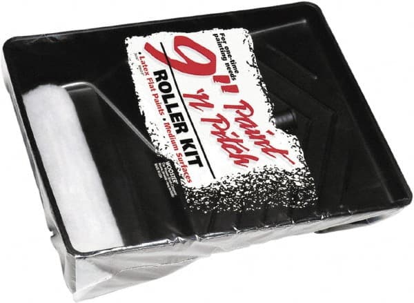 Wooster Brush - Trim Paint Roller Kit - Includes Paint Tray, Roller Cover & Frame - Exact Tooling