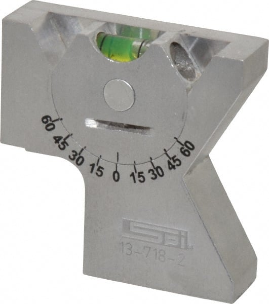 SPI - Machine Set-Up Gage Levels Minimum Adjustable Angle: 0.00 Maximum Adjustable Angle: 360.00 - Exact Tooling