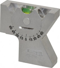 SPI - Machine Set-Up Gage Levels Minimum Adjustable Angle: 0.00 Maximum Adjustable Angle: 360.00 - Exact Tooling