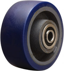 Hamilton - 6 Inch Diameter x 2-1/2 Inch Wide, Polyurethane on Cast Iron Caster Wheel - 1,300 Lb. Capacity, 3-1/4 Inch Hub Length, 1 Inch Axle Diameter, Tapered Roller Bearing - Exact Tooling