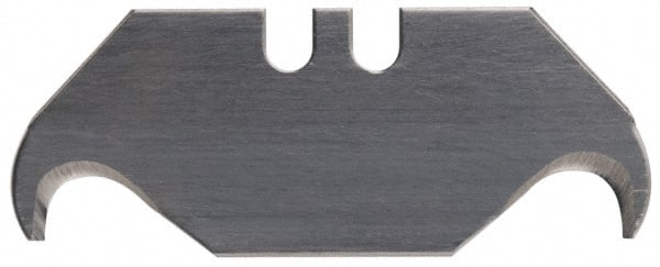 PHC - 100 Piece Carbon Steel Hook Blade - 2" OAL, 0.025" Blade Thickness - Exact Tooling