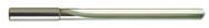 8.5mm Dia. - Carbide Straight Flute 7xD Drill-120° Point-Coolant-Bright - Exact Tooling