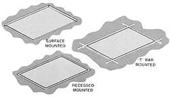 TPI - 277 Volt, 47-3/4" Long Ceiling Heating Panel - 2560 Max BTU, 750 Watt - Exact Tooling