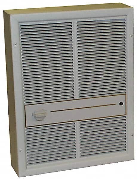 TPI - 240 Volt, 4,800 Watt, 175 CFM, 16,382 Max BTU, Wall Heater - 15 Wide x 4 Deep x 19-7/8 High - Exact Tooling