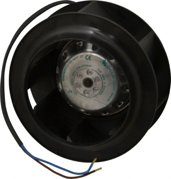 EBM Papst - Direct Drive, 170 CFM, Blower - 230 Volts, 3,200 RPM - Exact Tooling