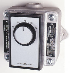 TPI - 50 to 90°F, Explosion Resistant, Hazardous Location Snap Action Thermostat - 125 to 277 Volts, Snap Acting Switch - Exact Tooling