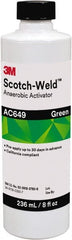 3M - 8 Fl Oz, Green Adhesive Activator - For Use with Threadlockers, Pipe Sealants, Retaining Compounds, Gasket Makers - Exact Tooling