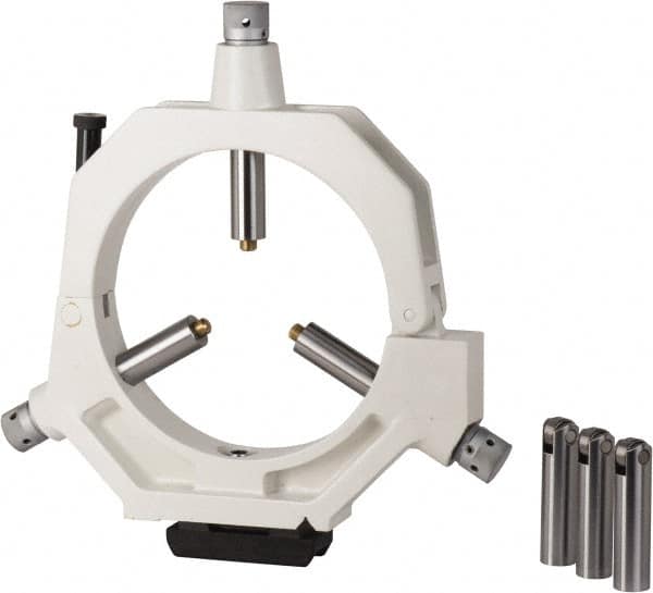 Clausing - Steady Lathe Rest - Compatible with Toolroom Lathes, 6-1/8 to 15" Workpiece Diam - Exact Tooling