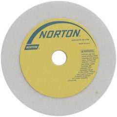 Norton - 3" Diam x 1/2" Hole x 1" Thick, M Hardness, 60 Grit Surface Grinding Wheel - Aluminum Oxide, Type 1, Medium Grade, 10,825 Max RPM - Exact Tooling