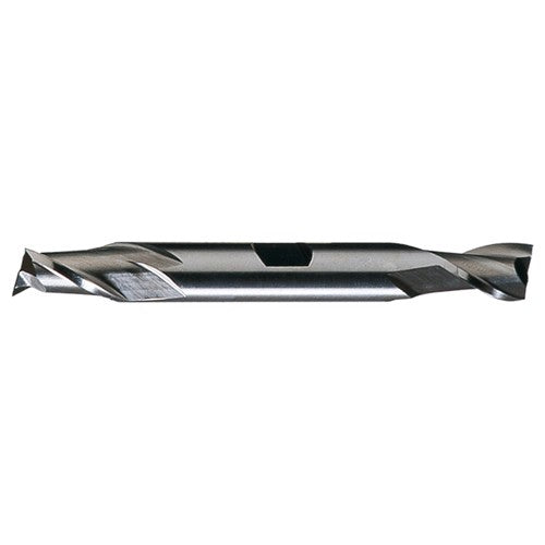 ‎17/32″ × 5/8″ × 1-1/8″ × 5″ RHS / RHC HSS HSS Double End 2-Flute Center Cutting Finishing End Mill - TiN - Exact Tooling