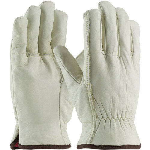 ‎77-208/XL Insulated Drivers Gloves - Top Grain Cowhide Drivers - Regular Grade - Red Foam - Straight Thumb - Exact Tooling