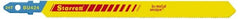Starrett - 5" Long, 24 Teeth per Inch, Bi-Metal Jig Saw Blade - Toothed Edge, 3/8" Wide x 0.04" Thick, U-Shank, Wavy Tooth Set - Exact Tooling