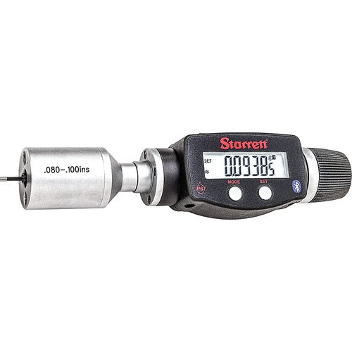 ‎Starrett 770BXTZ-100 Electronic Digital Internal Micrometer with Bluetooth, SPC Output, .080-.100″ Range, .00005″ Resolution - Exact Tooling
