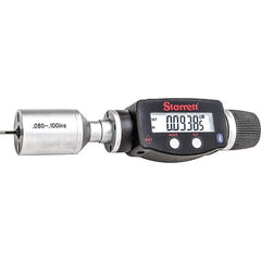 ‎Starrett 770BXTZ-100 Electronic Digital Internal Micrometer with Bluetooth, SPC Output, .080-.100″ Range, .00005″ Resolution - Exact Tooling