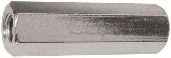 Electro Hardware - M3x0.50, 20mm OAL, 4.5mm Across Flats, Brass Hex Fully Threaded Female Circuit Board Standoffs - 20mm Thread Depth, 20mm Body Length, Zinc-Plated Clear Chromate Finish - Exact Tooling