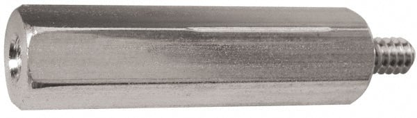 Electro Hardware - 1/4-20, 7/8" OAL, 1/2" Across Flats, Stainless Steel Male/Female Hex Circuit Board Standoff - Exact Tooling
